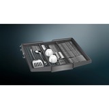 Siemens SN45ZS07CE IQ500, Spülmaschine edelstahl (gebürstet)/schwarz, 60 cm, Home Connect
