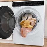 gorenje WPNA84A2TS  , Waschmaschine weiß/schwarz, ConnectLife, WLAN