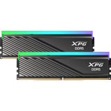 ADATA DIMM 32 GB DDR5-6000 (2x 16 GB) Dual-Kit, Arbeitsspeicher schwarz, AX5U6000C3616G-DTLABRBK, XPG Lancer Blade RGB, INTEL XMP, AMD EXPO