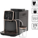 Arzum Okka Espresso Pro M , Vollautomat schwarz/kupfer, mit Milchbehälter