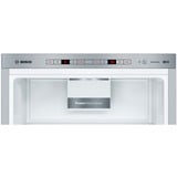 Bosch KGE398IBP Serie 6, Kühl-/Gefrierkombination edelstahl