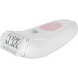 Braun Silk-épil 5-000, Epiliergerät weiß/rosa, incl. Reinigungsbürste