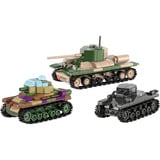 COBI Renault R35 - Valentine IX - Panzer I, Konstruktionsspielzeug Maßstab 1:48