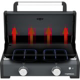 Campingaz Plancha Onyx 2, Grillplatte schwarz, 6 kW, für CP 250