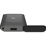 Corsair EX100U 2 TB, Externe SSD schwarz, USB-C 3.2 Gen 2x2 (20 Gbit/s)