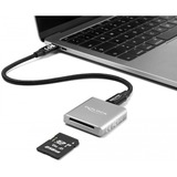 DeLOCK USB Type-C Card Reader für SD Express (SD 7.1) Speicherkarten, Kartenleser aluminium