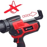 EINHELL Akku-Kartuschenpistole TE-SG 18/10 Li - Solo rot/schwarz, ohne Akku und Ladegerät