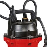 EINHELL Schmutzwasserpumpe GE-DP 900 Cut, Tauch- / Druckpumpe rot/schwarz, 900 Watt