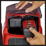 EINHELL TE-VC 36/25 Li S-Solo (2x 18Volt), Nass-/Trockensauger rot/edelstahl, ohne Akku und Ladegerät