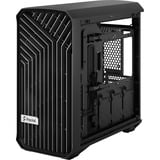 Fractal Design Torrent Compact Black Solid, Tower-Gehäuse schwarz, Seitenteile aus Stahl