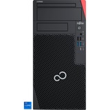 Fujitsu ESPRIMO P6012 (VFY:P612EPC72MIN), PC-System schwarz/rot, Windows 11 Pro 64-Bit