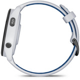 Garmin Forerunner 265, Smartwatch weiß/dunkelblau, 46 mm, Silikon-Armband