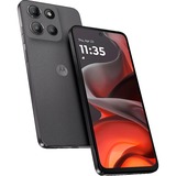 Motorola moto g15 128GB, Handy Gravity Grey, Android 15, Kunstleder, 4 GB LPDDR4X
