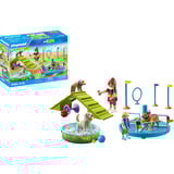 PLAYMOBIL 71745 My Life Hundespielplatz, Konstruktionsspielzeug 