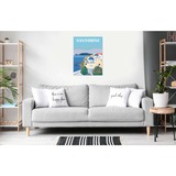 Ravensburger CreArt Leinwand Edition - Shades of Santorini, Malen 