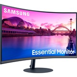 SAMSUNG Essential S39C S27C390EAU, LED-Monitor 68 cm (27 Zoll), schwarz, FullHD, AMD Free-Sync, Curved