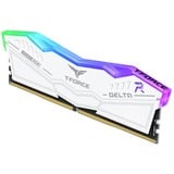 Team Group DIMM 32 GB DDR5-5200 (2x 16 GB) Dual-Kit, Arbeitsspeicher weiß, FF4D532G5200HC40CDC01, Delta RGB, INTEL XMP