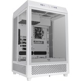 Thermaltake The Tower 500 Snow White, Tower-Gehäuse weiß, Tempered Glass