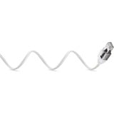 goobay Ethernet-Adapterkabel USB-C 3.2 Gen2 > RJ-45, Slim weiß, 10 Meter