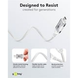 goobay Ethernet-Adapterkabel USB-C 3.2 Gen2 > RJ-45, Slim weiß, 10 Meter