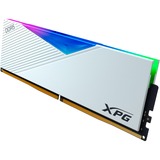 ADATA DIMM 16 GB DDR5-6800 (1x 16 GB), Arbeitsspeicher weiß, AX5U6800C3416G-CLARWH, XPG Lancer RGB, INTEL XMP, AMD EXPO
