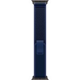 Apple 49 mm Trail Loop, Uhrenarmband blau/schwarz, Größe M/L
