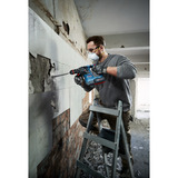 Bosch Akku-Bohrhammer GBH 18V-22 X Professional solo, 18Volt blau/schwarz, ONECHUCK, ohne Akku und Ladegerät, in L-BOXX