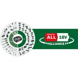 Bosch Heimwerken & Garten Akku-Bohrschrauber EasyDrill 18V-40 grün/schwarz, 2x Li-Ionen Akku 2,0Ah, Koffer, POWER FOR ALL ALLIANCE