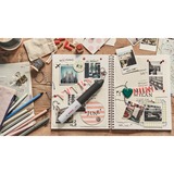 Bosch Heimwerken & Garten Akku-Heißklebestift Gluey Pen, Marshmallow, Heißklebepistole weiß/schwarz, inkl. 20 Klebesticks