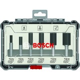Bosch Professional Nutfräser-Set, 6-teilig 8mm-Schaft
