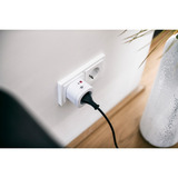 Brennenstuhl Connect WiFi Steckdose WA 3600 XS02 weiß, Sprachsteuerung, Zeitschaltuhr, App