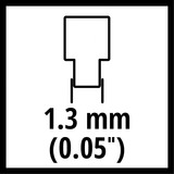 EINHELL Ersatz-Sägekette 35cm, 52T, 3/8", 1,3mm für EINHELL Elektro- und Benzin-Kettensägen