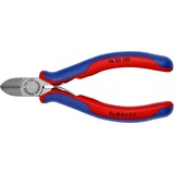 KNIPEX Seitenschneider 76 22 125, Schneid-Zange rot/blau, Länge 125mm