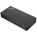Lenovo Universal USB-C Dock Generalüberholt, Dockingstation schwarz