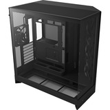 NZXT H9 Flow , Tower-Gehäuse schwarz (matt), Tempered Glass x 2