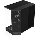 NZXT H9 Flow , Tower-Gehäuse schwarz (matt), Tempered Glass x 2