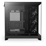 NZXT H9 Flow , Tower-Gehäuse schwarz (matt), Tempered Glass x 2