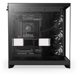 NZXT H9 Flow , Tower-Gehäuse schwarz (matt), Tempered Glass x 2