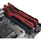 Patriot DIMM 16 GB DDR4-2666 (2x 8 GB) Dual-Kit, Arbeitsspeicher rot/schwarz, PVE2416G266C6K, Viper Elite II, INTEL XMP