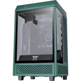 Thermaltake The Tower 100 Mini Tower Racing Green, Tower-Gehäuse grün, Tempered Glass
