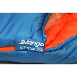 Vango Schlafsack Nitestar Alpha 250, Classic Blue dunkelblau/rot, Modell 2024