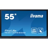 iiyama ProLite TE5512MIS-B3AG, Public Display schwarz (matt), UltraHD/4K, IPS, Touchscreen