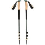 Black Diamond Trekkingstöcke Trail Cork, Fitnessgerät grün/beige, 1 Paar, 100-140 cm
