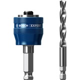 Bosch Professional EXPERT Power Change Plus Adapter, Hex 11mm blau, 2-teilig, mit HSS-G Zentrierbohrer Ø 7,15mm x105mm