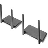 Digitus Wireless HDMI KVM Extender Set, HDMI Verlängerung schwarz, 200 m