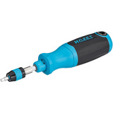 Hazet Bit Ratschen-Schraubendreher 811R-3, Bit-Satz blau/schwarz, mit integriertem Magazin