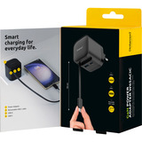 Intenso Power Adapter W65ACIC GaN, Ladegerät schwarz, 65W