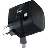 Intenso Power Adapter W65ACIC GaN, Ladegerät schwarz, 65W