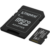 Kingston Canvas Select Plus 128 GB MicroSDXC, Speicherkarte schwarz, UHS-I U1, Class 10, V10