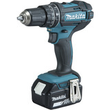 Makita Akku-Schlagbohrschrauber DHP482RFWJ, 18Volt weiß/schwarz, 2x Li-Ionen Akku 3,0Ah, im MAKPAC Gr. 2